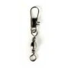 ARCA DRAAINAGEL BARREL SWIVEL WITH INTERLOCK SNAP - BLACK NICKEL 2 ARCA DRAAINAGEL BARREL SWIVEL WITH INTERLOCK SNAP - BLACK NICKEL -Verkoop Van Visgerei arca draainagel barrel swivel with interlock snap black nickel