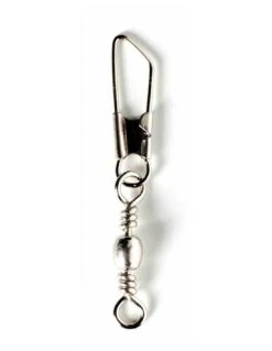 ARCA DRAAINAGEL BARREL SWIVEL WITH SAFETY SNAP - NICKEL