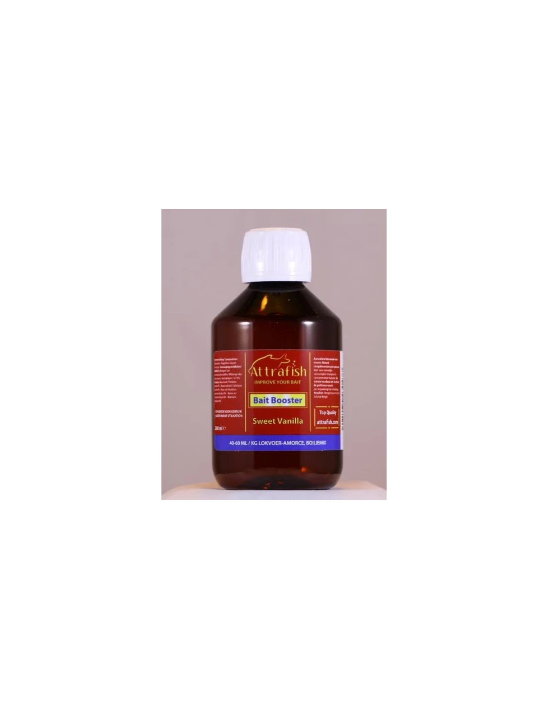ATTRAFISH LIQUID BAIT BOOSTER SWEET VANILLA 200ML 3 ATTRAFISH LIQUID BAIT BOOSTER SWEET VANILLA 200ML