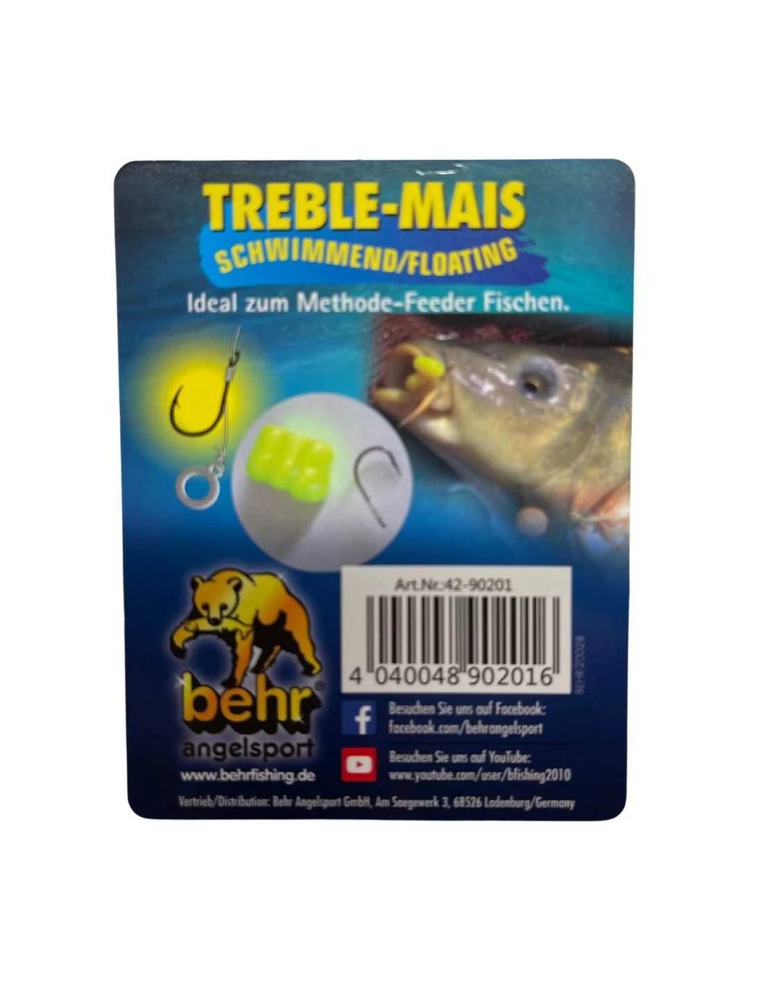 BEHR TRENDEX KUNSTAAS TREBLE MAIS GEEL FLOATING BEHR TRENDEX 4 BEHR TRENDEX KUNSTAAS TREBLE MAIS GEEL FLOATING BEHR TRENDEX - Afbeelding 2