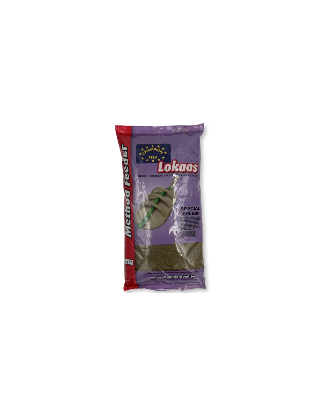 CHAMPION FEED LOKAAS METHOD RANGE SPECIAL 'G' GREEN DARK METHOD MIX 1KG 3 CHAMPION FEED LOKAAS METHOD RANGE SPECIAL 'G' GREEN DARK METHOD MIX 1KG
