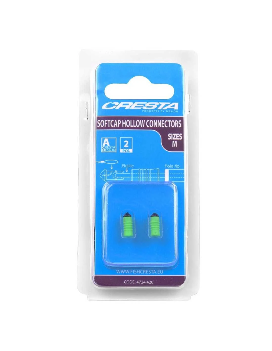 CRESTA ELASTIEK SOFT CAP HOLLOW CONNECTORS CRESTA 3 CRESTA ELASTIEK SOFT CAP HOLLOW CONNECTORS CRESTA
