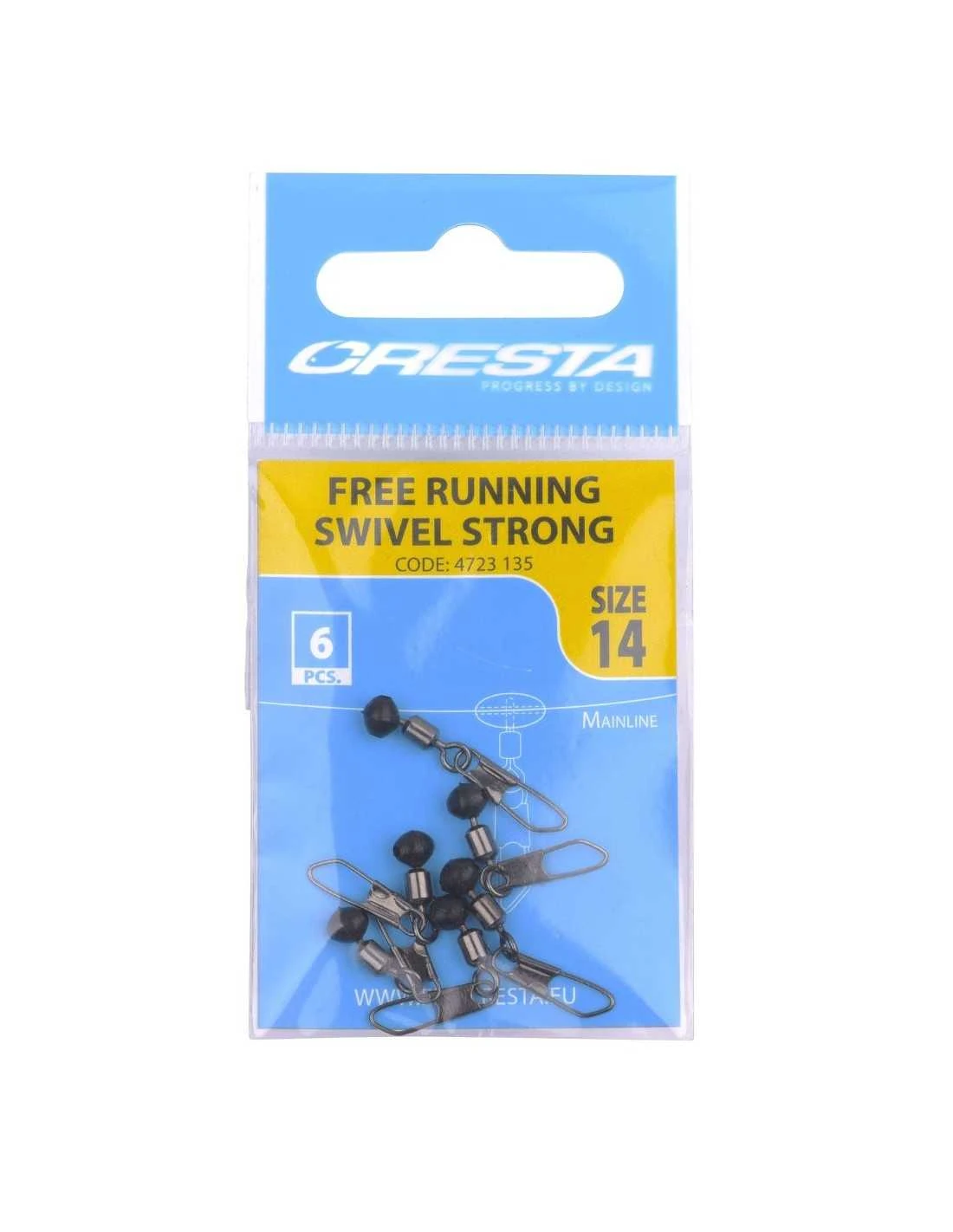 CRESTA FREE RUNNING SWIVEL STRONG CRESTA 3 CRESTA FREE RUNNING SWIVEL STRONG CRESTA