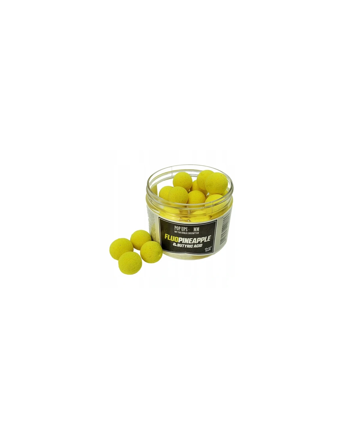 DREAMBAITS POP UPS FLUO PINEAPPLE & BUTYRIC ACID 15MM 4 DREAMBAITS POP UPS FLUO PINEAPPLE & BUTYRIC ACID 15MM - Afbeelding 2