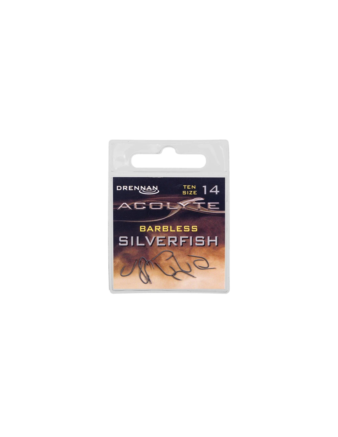 DRENNAN HAKEN ACOLYTE SILVERFISH BARBLESS 3 DRENNAN HAKEN ACOLYTE SILVERFISH BARBLESS