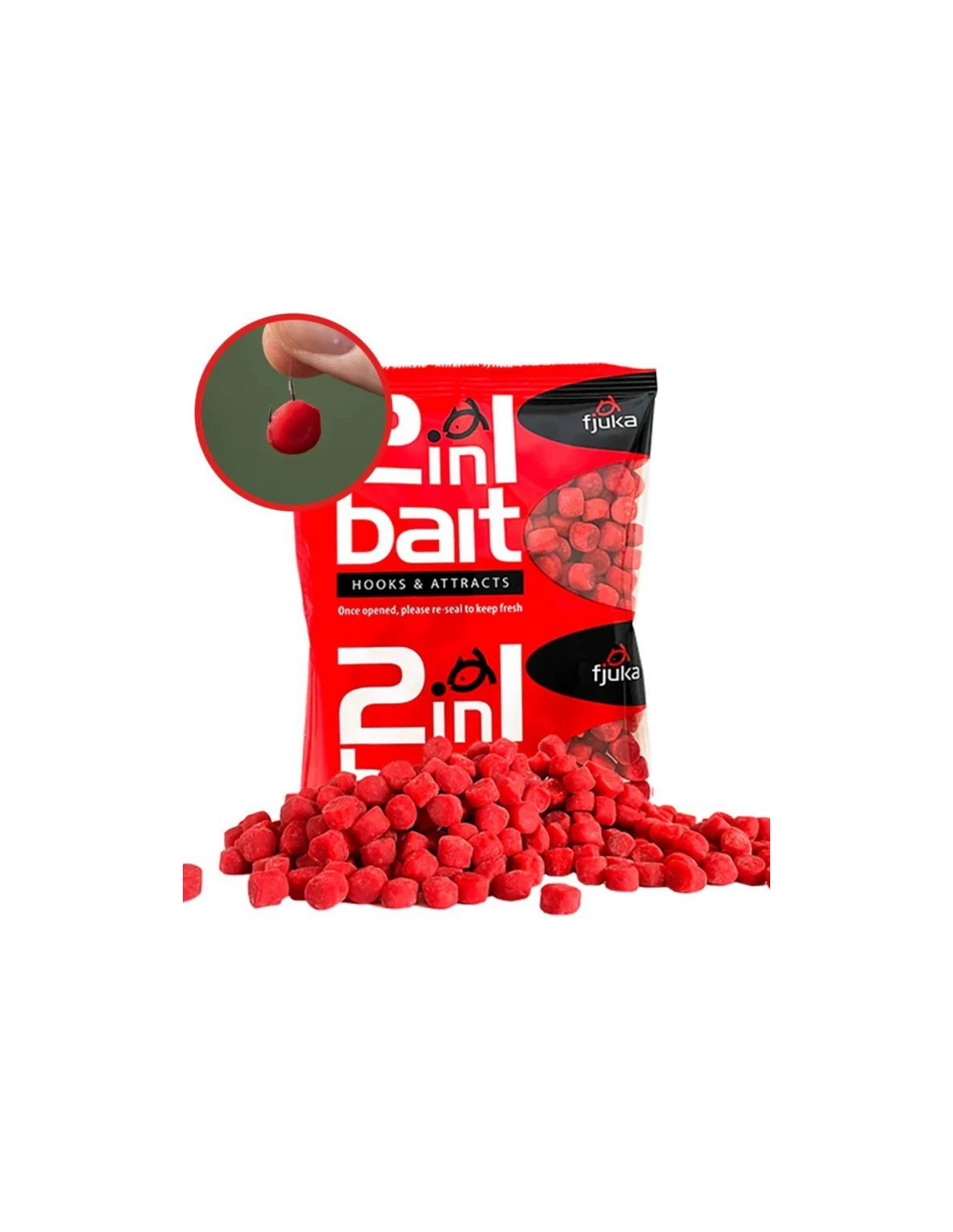 FJUKA BAIT PELLET 2IN1 FATBOY 10MM RED FJUKA BAIT 3 FJUKA BAIT PELLET 2IN1 FATBOY 10MM RED FJUKA BAIT