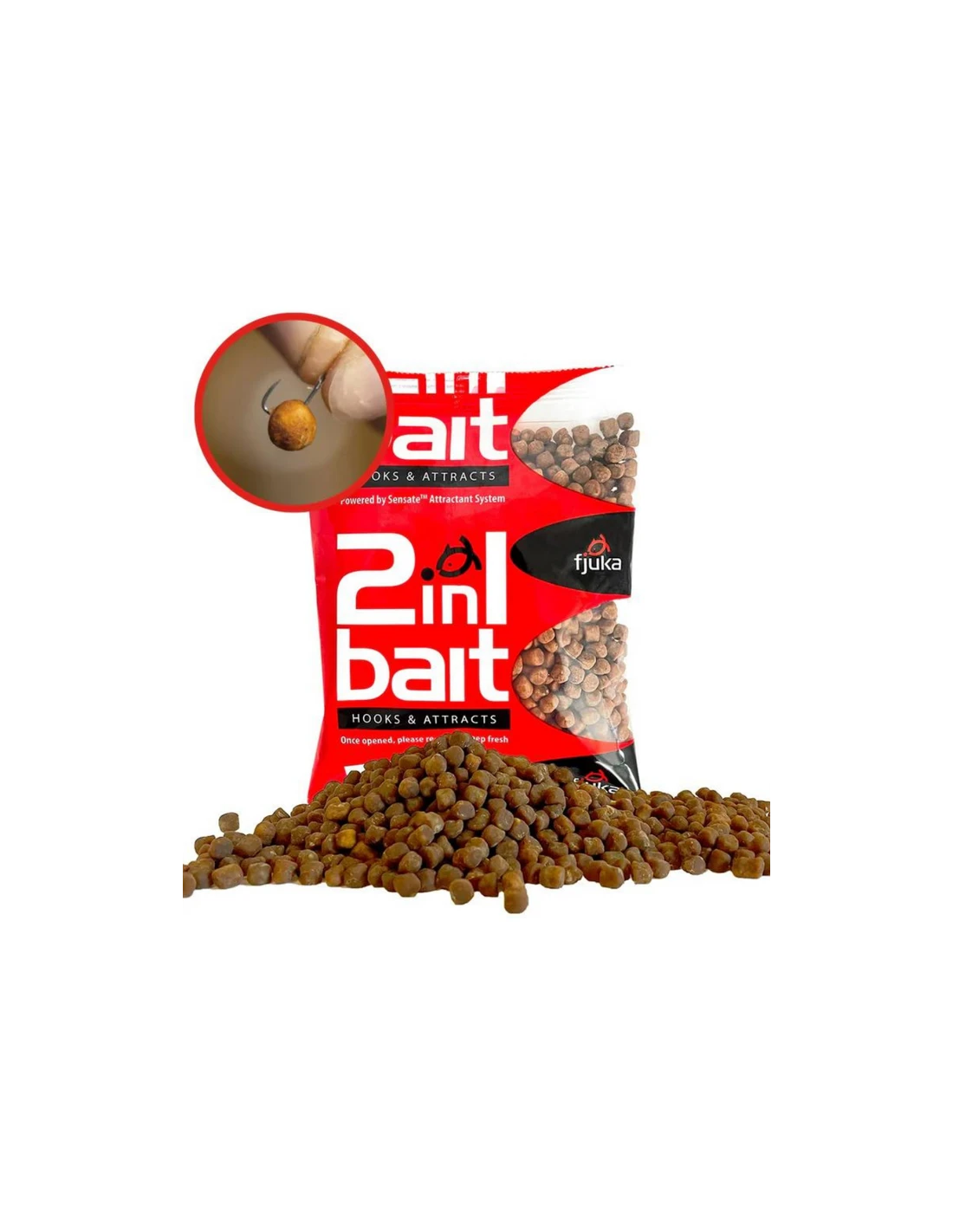 FJUKA BAIT PELLET HOOK & FEED 2IN1 NATURAL FJUKA BAIT 4 FJUKA BAIT PELLET HOOK & FEED 2IN1 NATURAL FJUKA BAIT - Afbeelding 2