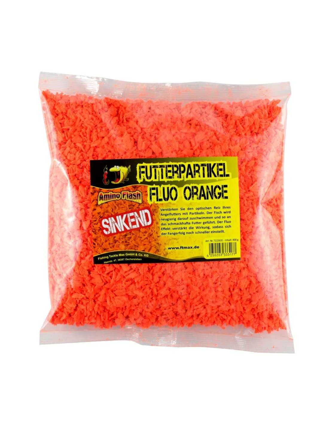 FTM ENKELVOEDIG VOEDER FUTTERPARTIKLE SINKING FLUO ORANGE 400GR FTM 3 FTM ENKELVOEDIG VOEDER FUTTERPARTIKLE SINKING FLUO ORANGE 400GR FTM