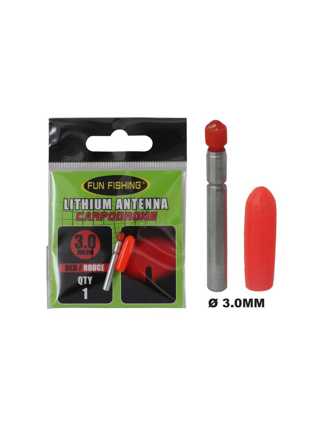 FUN FISHING ANTENNES LITHIUM (FLOAT LED) FUN FISHING 3 FUN FISHING ANTENNES LITHIUM (FLOAT LED) FUN FISHING