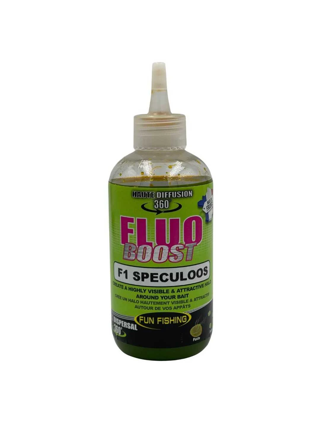 FUN FISHING LIQUID FLUO BOOST F1 SPECULOOS 185ML FUN FISHING 3 FUN FISHING LIQUID FLUO BOOST F1 SPECULOOS 185ML FUN FISHING