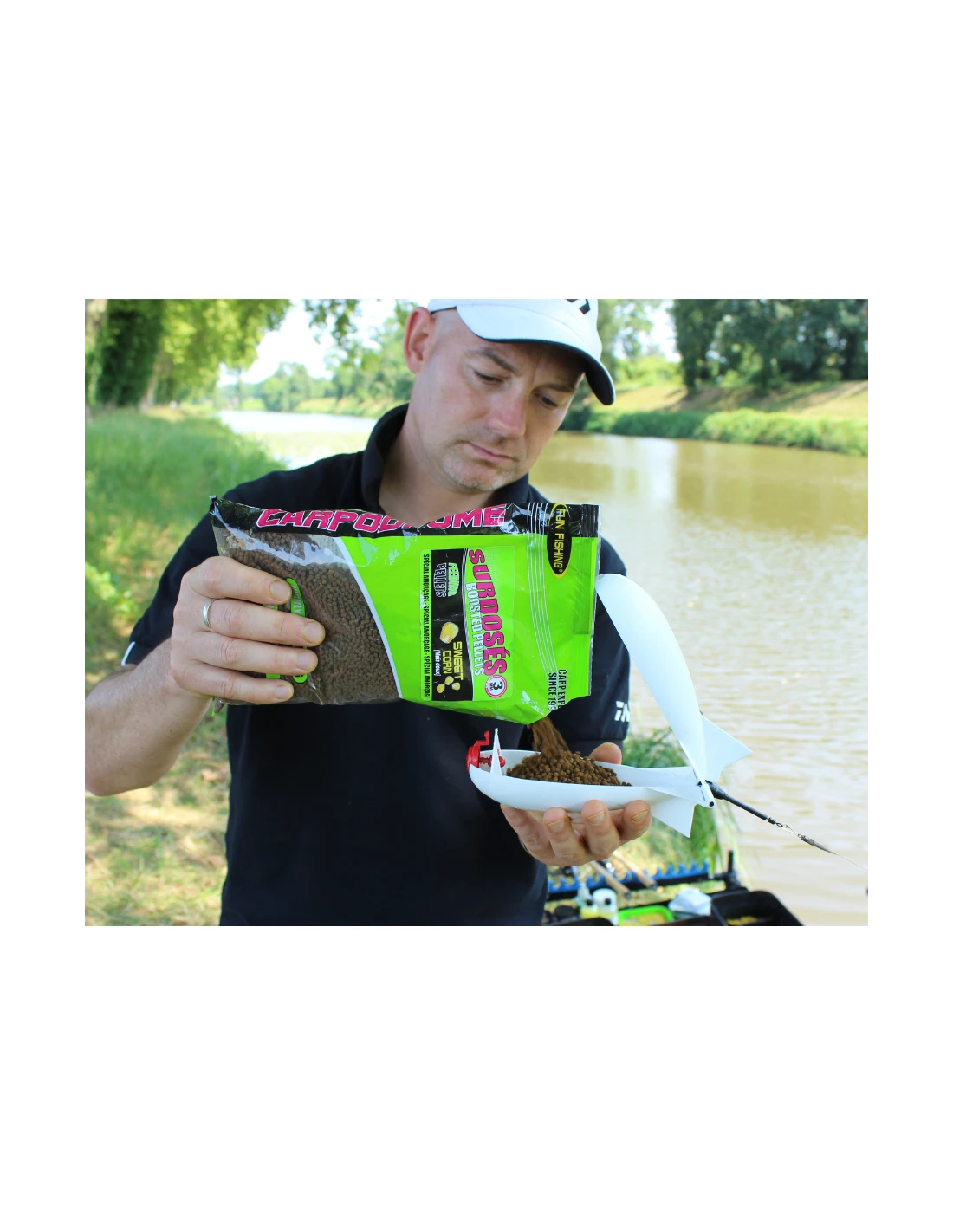 FUN FISHING PELLETS OVERGEDOSEERT VOERKORRELS MAGGOT FISHMEAL 3MM 700GR FUN FISHING 4 FUN FISHING PELLETS OVERGEDOSEERT VOERKORRELS MAGGOT FISHMEAL 3MM 700GR FUN FISHING - Afbeelding 2