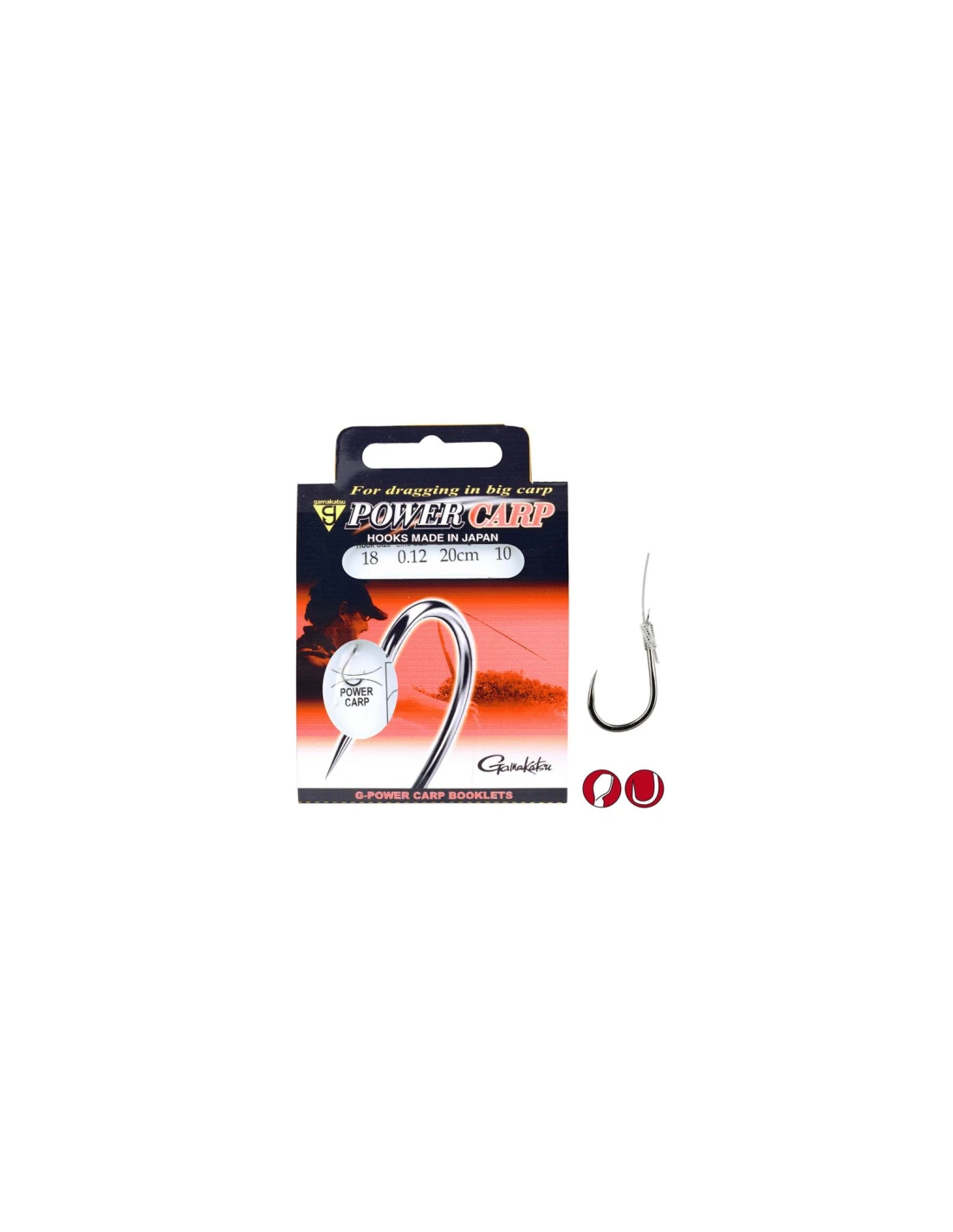 GAMAKATSU ONDERLIJN POWER CARP BARBLESS 3 GAMAKATSU ONDERLIJN POWER CARP BARBLESS