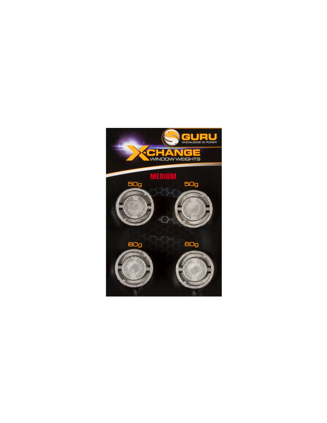 GURU WINDOW FEEDER X-SMALL/SMALL WEIGHT PACK LIGHT 2x 20GR + 2x 30GR 3 GURU WINDOW FEEDER X-SMALL/SMALL WEIGHT PACK LIGHT 2x 20GR + 2x 30GR