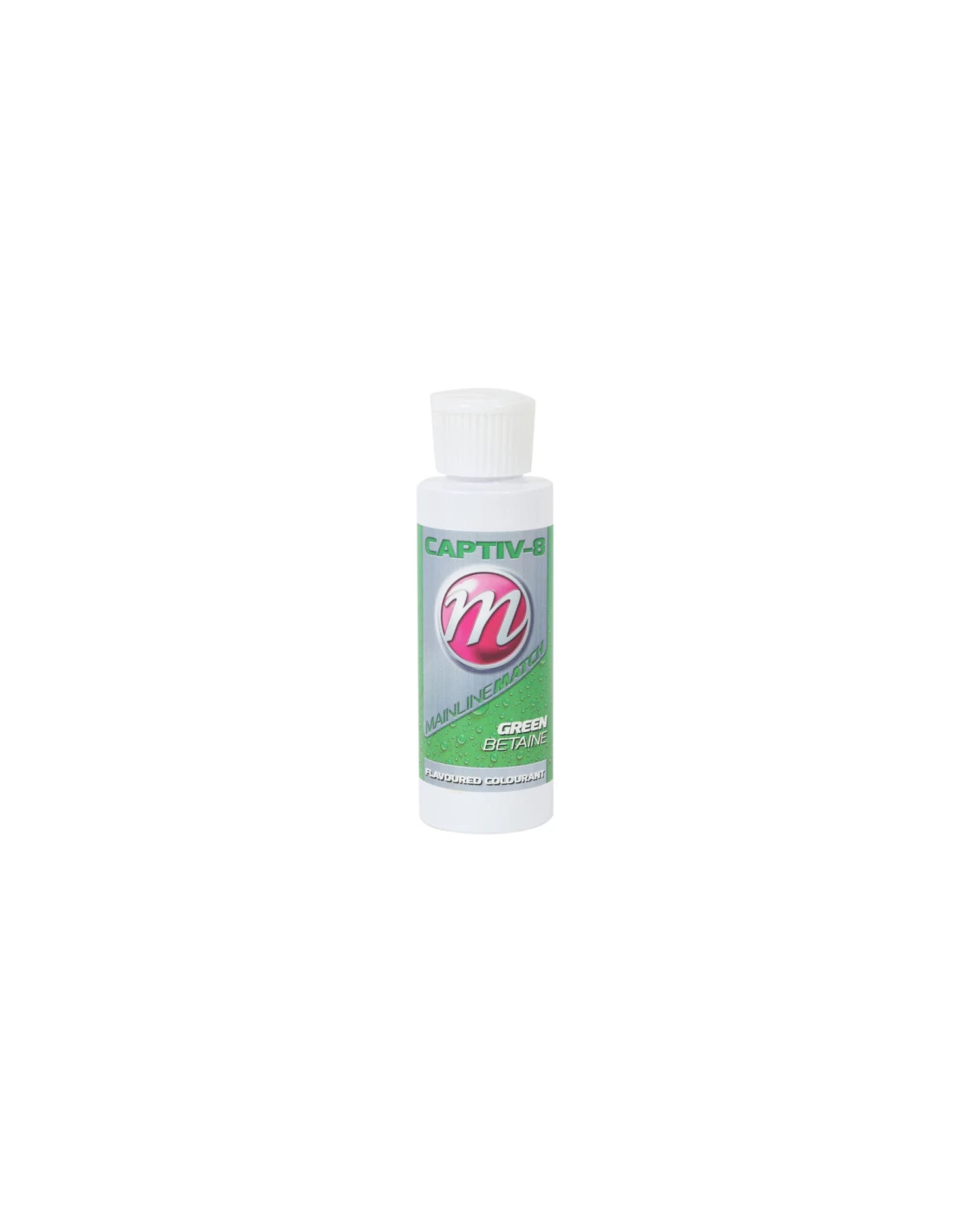 MAINLINE MATCH CAPTIV-8 PELLET COLOURANT ADDITIVE BETAINE GREEN 100ML 3 MAINLINE MATCH CAPTIV-8 PELLET COLOURANT ADDITIVE BETAINE GREEN 100ML