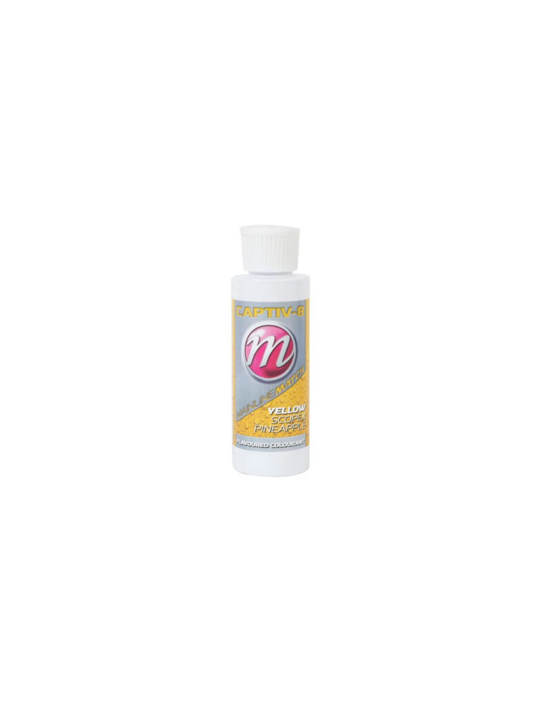 MAINLINE MATCH CAPTIV-8 PELLET COLOURANT ADDITIVE SCOPEX PINEAPPEL YELLOW 100ML 3 MAINLINE MATCH CAPTIV-8 PELLET COLOURANT ADDITIVE SCOPEX PINEAPPEL YELLOW 100ML