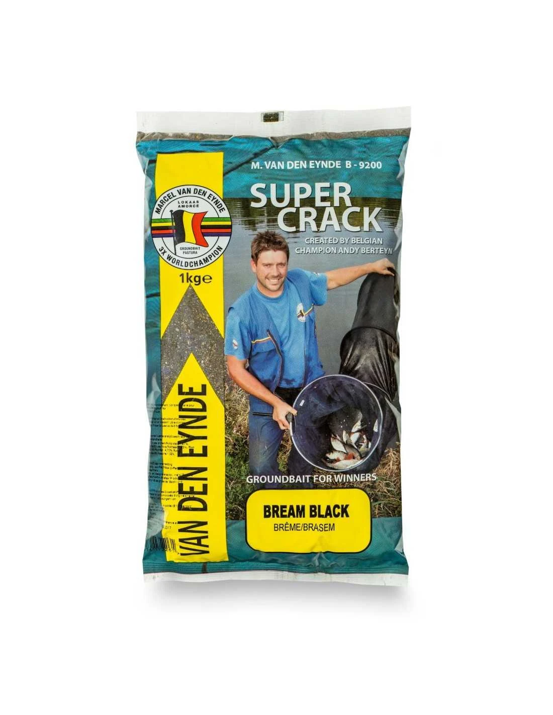 MARCEL VAN DEN EYNDE LOKAAS SUPERCRACK BREAM - BRASEM - BRÈME BLACK 1KG 3 MARCEL VAN DEN EYNDE LOKAAS SUPERCRACK BREAM - BRASEM - BRÈME BLACK 1KG