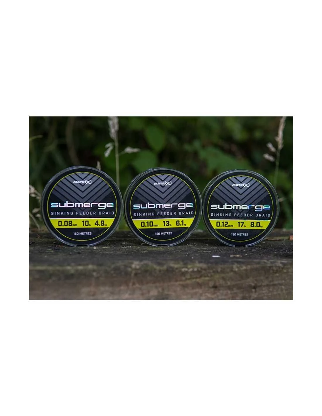 MATRIX GEVLOCHTEN SUBMERGE SINKING BRAID 150M MATRIX 6 MATRIX GEVLOCHTEN SUBMERGE SINKING BRAID 150M MATRIX - Afbeelding 4