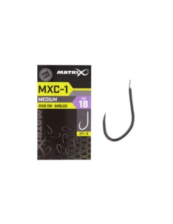 MATRIX HAKEN MXC-1 HOOKS MEDIUM SPADE END - BARBLESS -Verkoop Van Visgerei matrix haken mxc 1 hooks medium spade end barbless 1