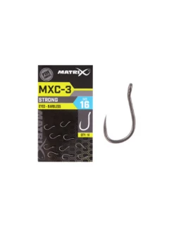 MATRIX HAKEN MXC-3 HOOKS STRONG EYED - BARBLESS -Verkoop Van Visgerei matrix haken mxc 3 hooks strong eyed barbless 1