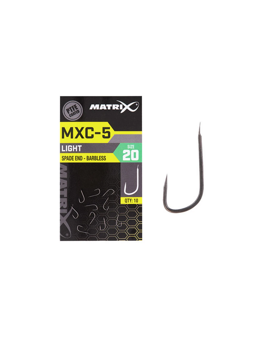 MATRIX HAKEN MXC-5 HOOKS LIGHT SPADE END - BARBLESS 4 MATRIX HAKEN MXC-5 HOOKS LIGHT SPADE END - BARBLESS - Afbeelding 2
