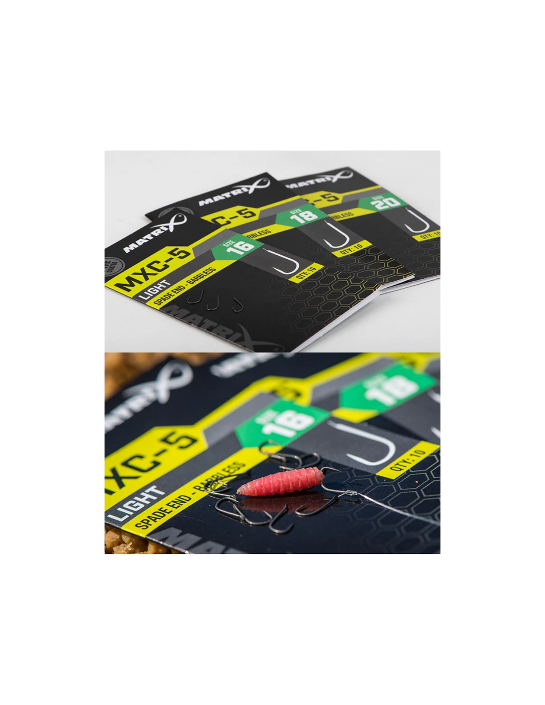 MATRIX HAKEN MXC-5 HOOKS LIGHT SPADE END - BARBLESS 5 MATRIX HAKEN MXC-5 HOOKS LIGHT SPADE END - BARBLESS - Afbeelding 3