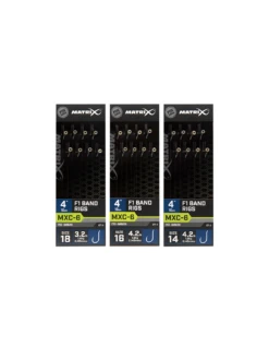 MATRIX ONDERLIJN MXC-6 F1 BANDS 4"/10CM 6 MATRIX ONDERLIJN MXC-6 F1 BANDS 4"/10CM -Verkoop Van Visgerei matrix onderlijn mxc 6 f1 bands 410cm 1