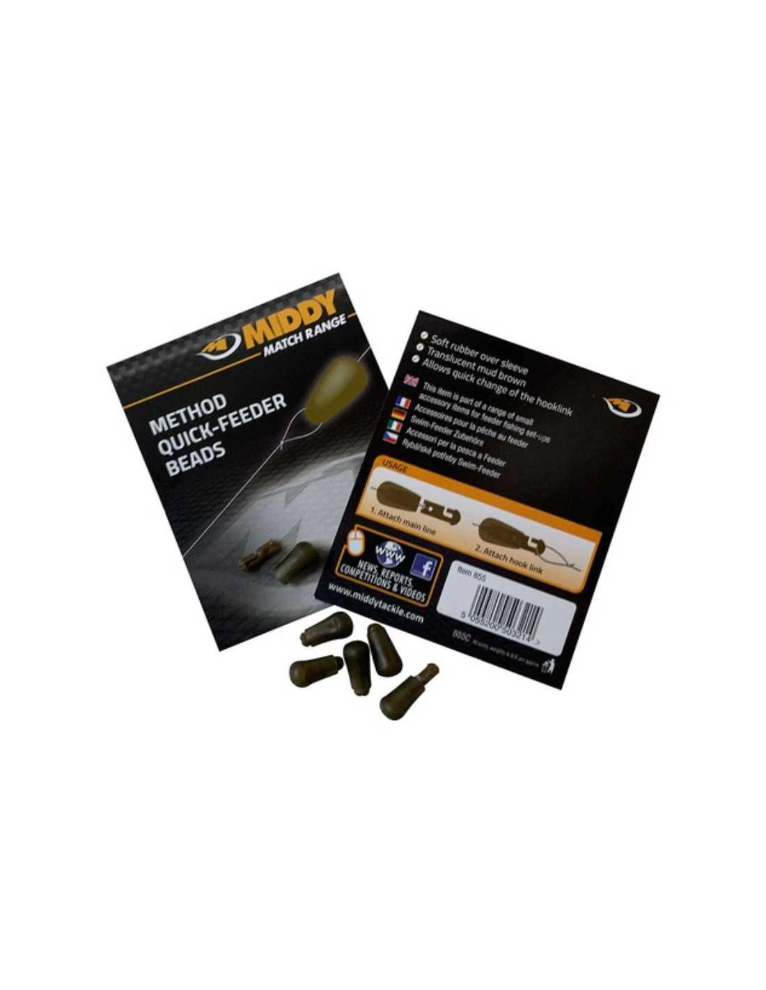 MIDDY METHOD FEEDER QUICK BEADS MIDDY 3 MIDDY METHOD FEEDER QUICK BEADS MIDDY