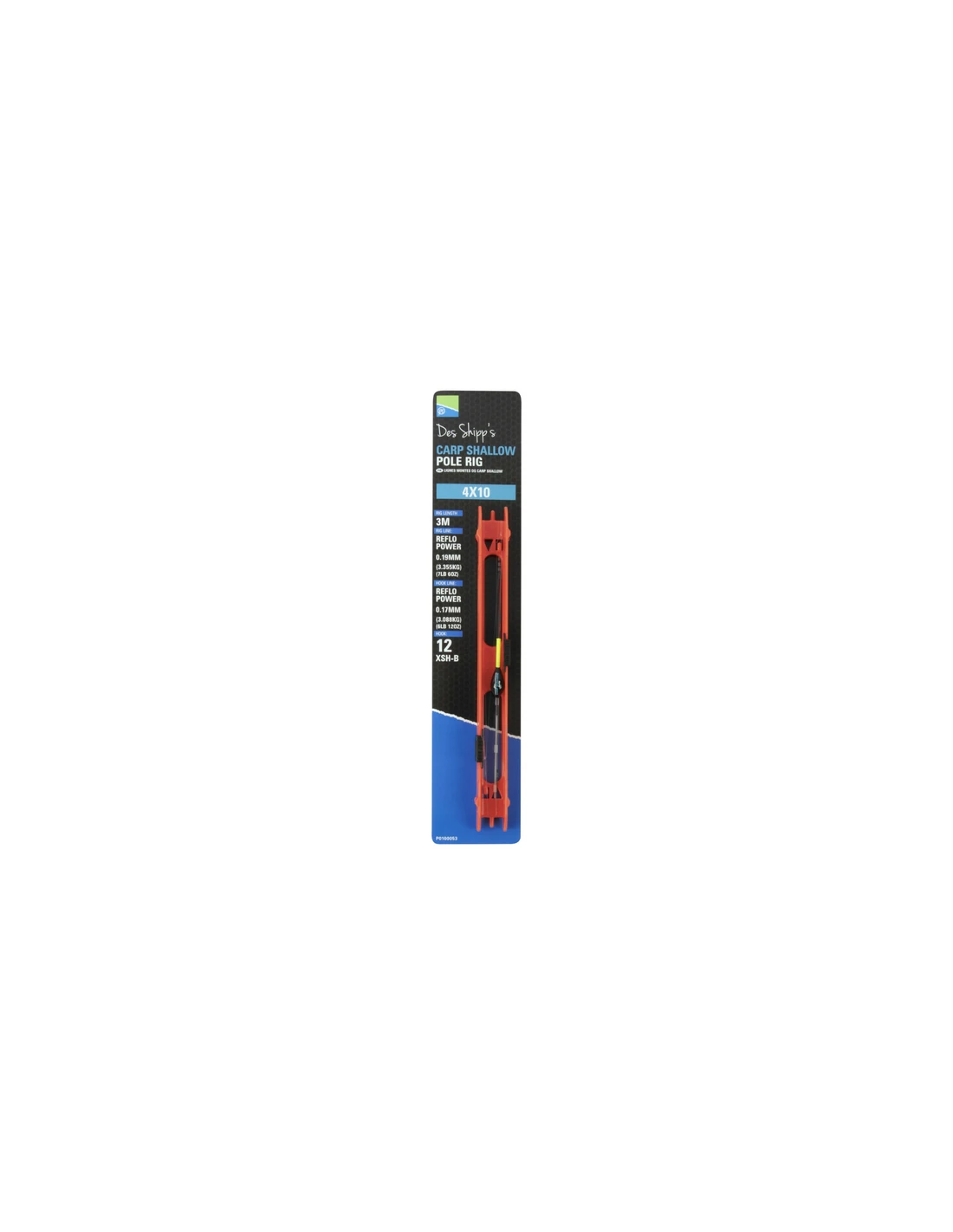 PRESTON GEMONTEERDE LIJN CARP SHALLOW POLE RIG 3 PRESTON GEMONTEERDE LIJN CARP SHALLOW POLE RIG