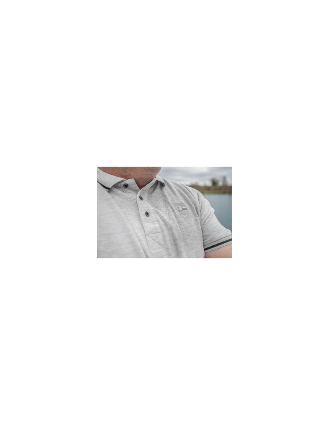 PRESTON POLO GREY POLO 6 PRESTON POLO GREY POLO - Afbeelding 4