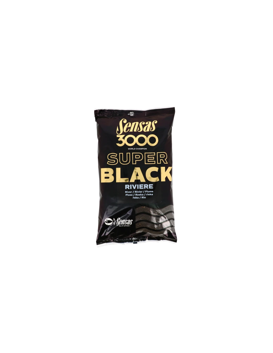 SENSAS LOKAAS 3000 SUPER BLACK RIVER 1KG SENSAS 3 SENSAS LOKAAS 3000 SUPER BLACK RIVER 1KG SENSAS