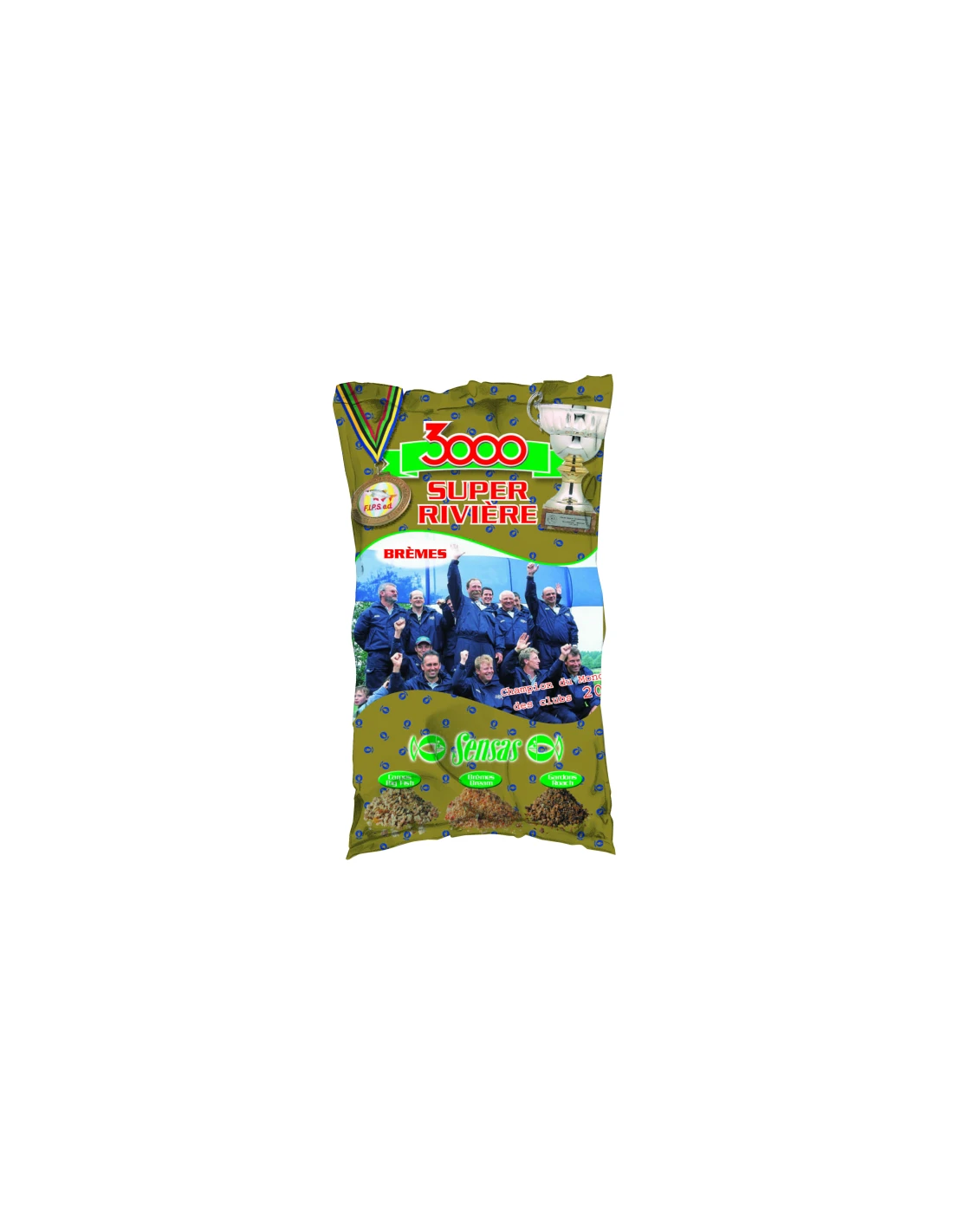 SENSAS LOKAAS 3000 SUPER RIVIERE BRASEM 1KG SENSAS 3 SENSAS LOKAAS 3000 SUPER RIVIERE BRASEM 1KG SENSAS