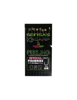 SENSAS METHOD ONDERLIJN CRAZY BAIT BANDS 4110 15CM