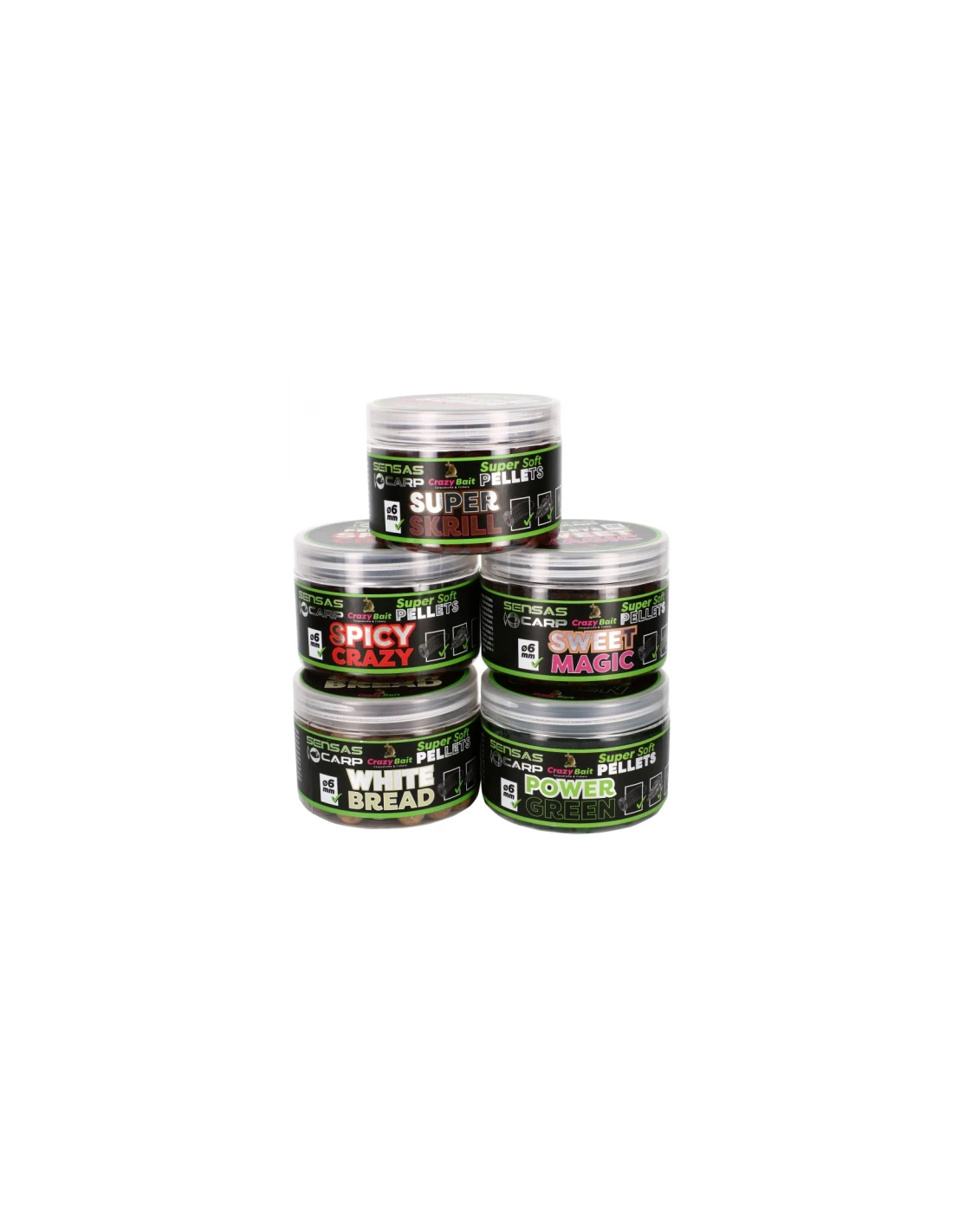 SENSAS SUPER SOFT PELLETS MAGIC FRUITY 3 SENSAS SUPER SOFT PELLETS MAGIC FRUITY