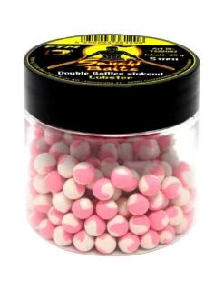 SENSHI BAITS BOILIES SINKEND 5MM LOBSTER WITTE PINK 25GR SENSHI BAITS