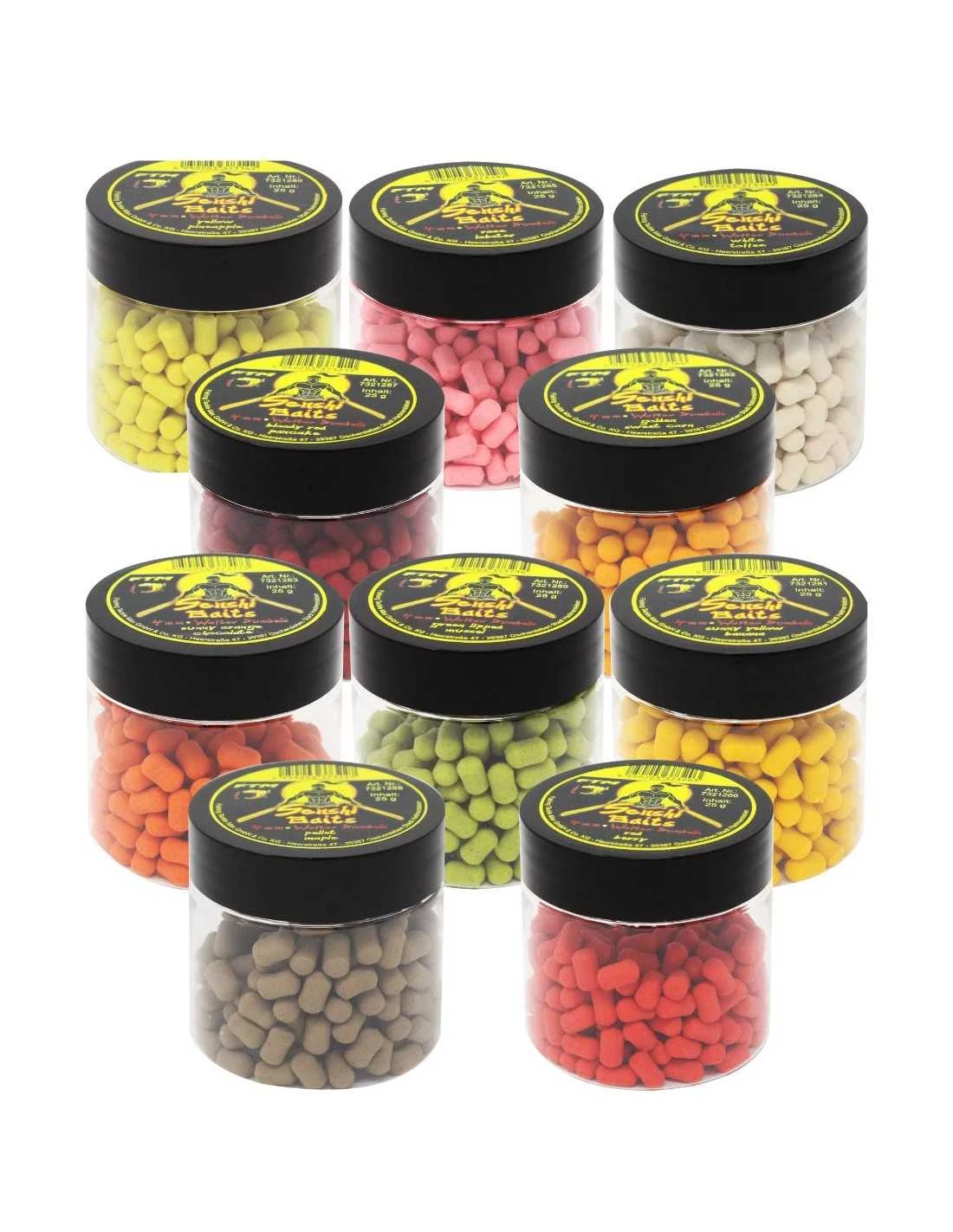 SENSHI BAITS DUMBELLS RED BERRY 25GR SENSHI BAITS 5 SENSHI BAITS DUMBELLS RED BERRY 25GR SENSHI BAITS - Afbeelding 3