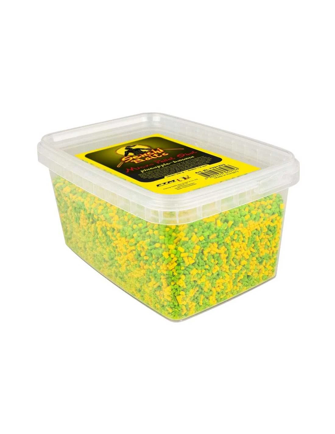 SENSHI BAITS MICRO PELLET SHOTS PINEAPPLE BANANA 1,5MM 300GR SENSHI BAITS 3 SENSHI BAITS MICRO PELLET SHOTS PINEAPPLE BANANA 1,5MM 300GR SENSHI BAITS