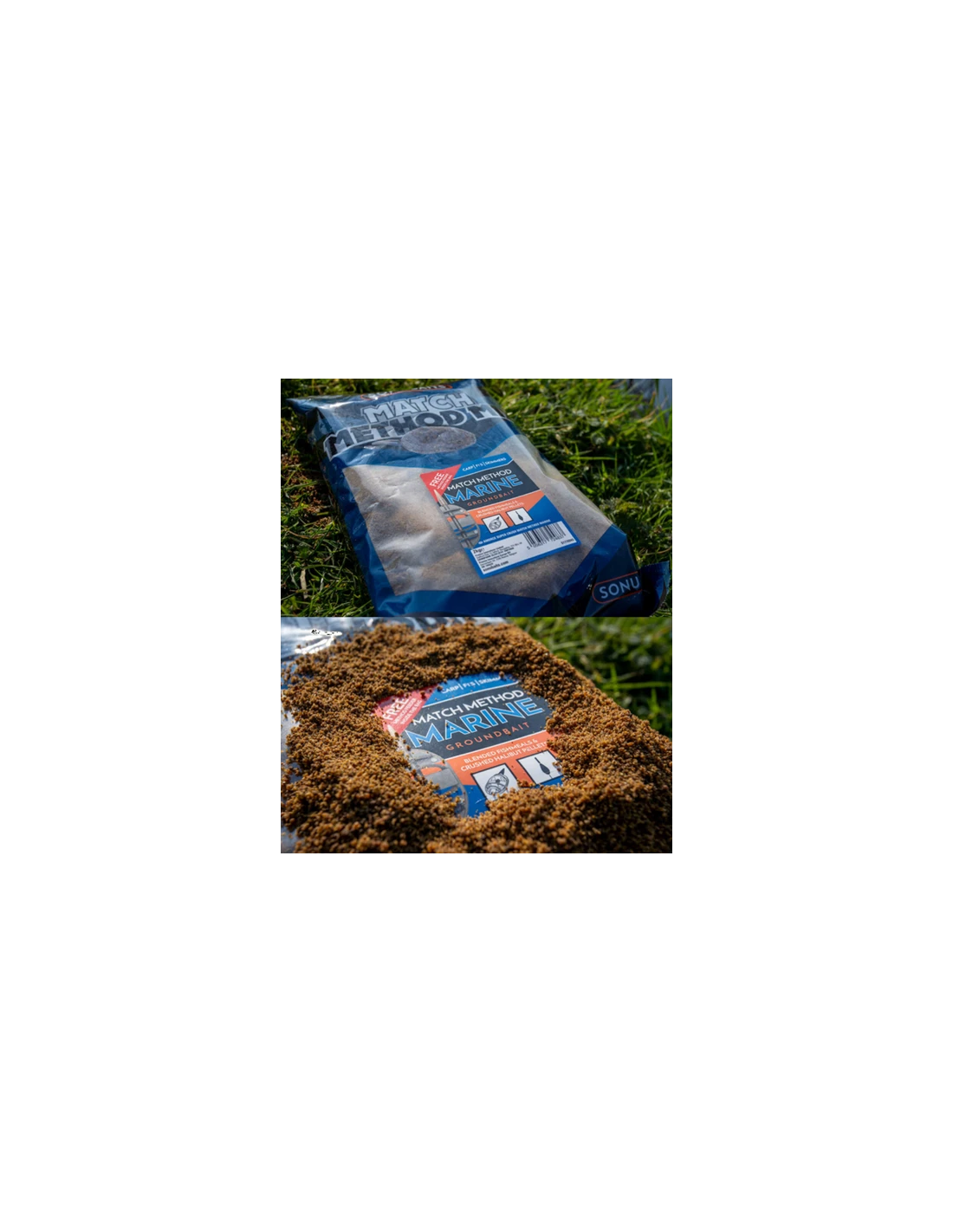 SONUBAITS LOKAAS METHOD MIX MARINE HALLIBUT 2KG 4 SONUBAITS LOKAAS METHOD MIX MARINE HALLIBUT 2KG - Afbeelding 2