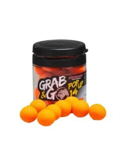 STARBAITS POP UP GRAB & GO GLOBAL HALIBUT 14MM ORANJE FLUO 20GR STARBAITS