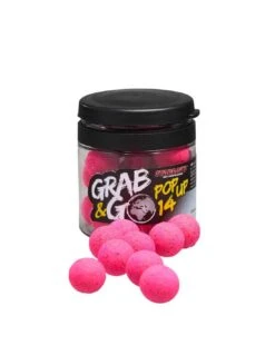 STARBAITS POP UP GRAB & GO GLOBAL SPICE 14MM ROZE FLUO 20GR STARBAITS