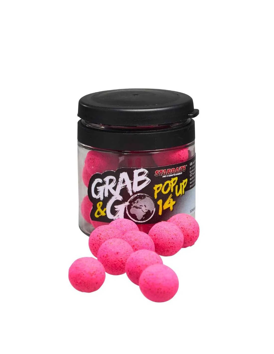 STARBAITS POP UP GRAB & GO GLOBAL SPICE 14MM ROZE FLUO 20GR STARBAITS 3 STARBAITS POP UP GRAB & GO GLOBAL SPICE 14MM ROZE FLUO 20GR STARBAITS